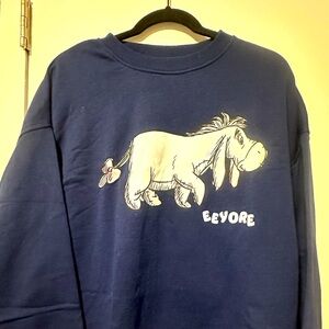 Disney Eeyore fleece sweatshirt